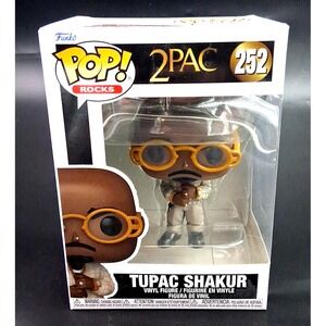 Funko Pop! Tupac SHAKUR Loyal to the Game Vinyl Figure #252 Rap Legend New